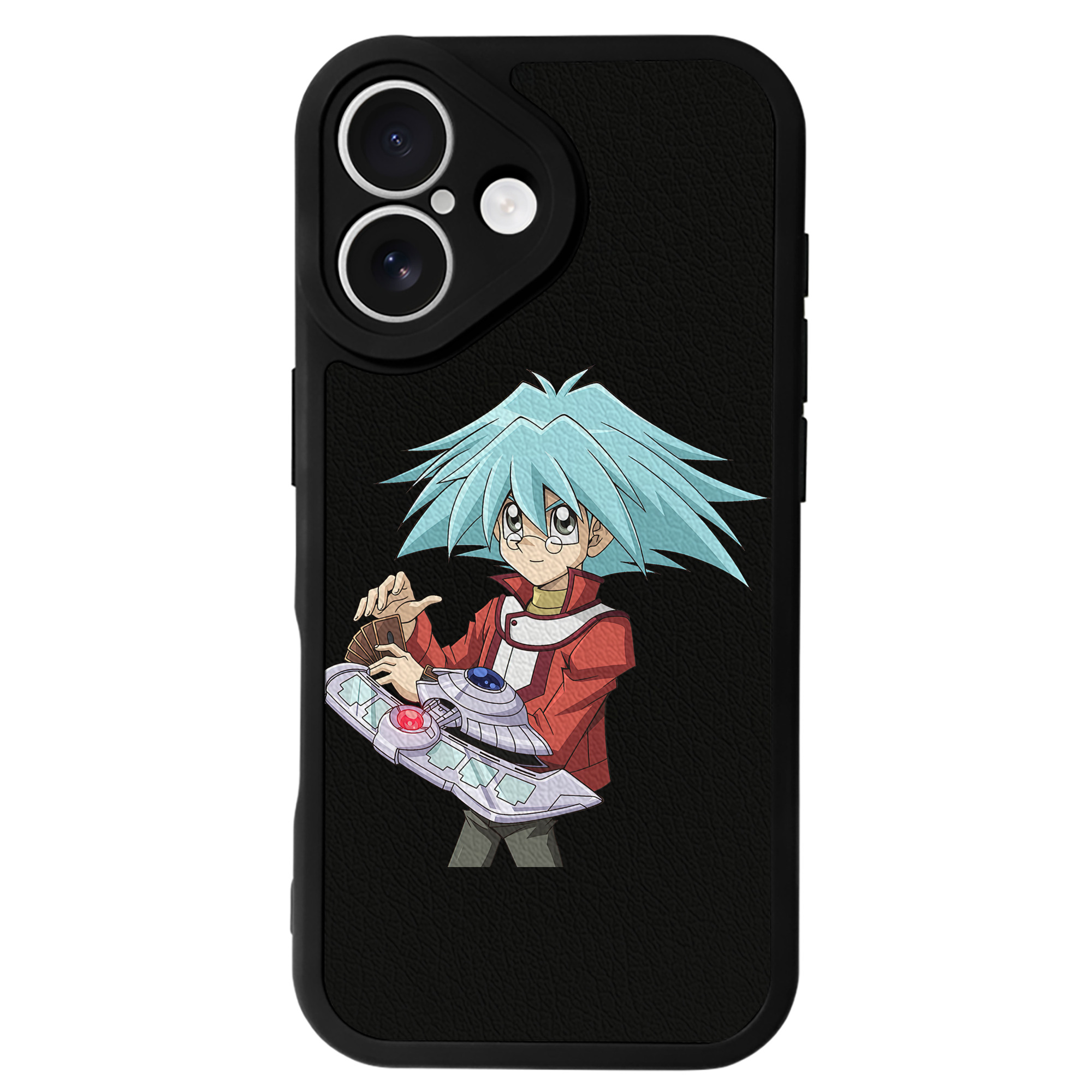 遊☆戯☆王 Yu-Gi-Oh! 【iPhone 16シリーズ対応】シリコンスマホケース（レザー調） 材質：シリコン